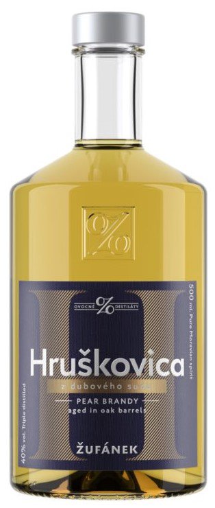 Žufánek Hruškovica Z Dubového Sudu 0.5L