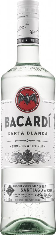 Bacardi Carta Blanca 1.0L