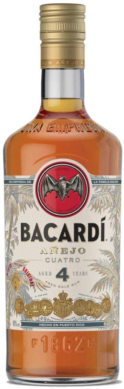 Bacardi Anejo Cuatro 4 0.7L